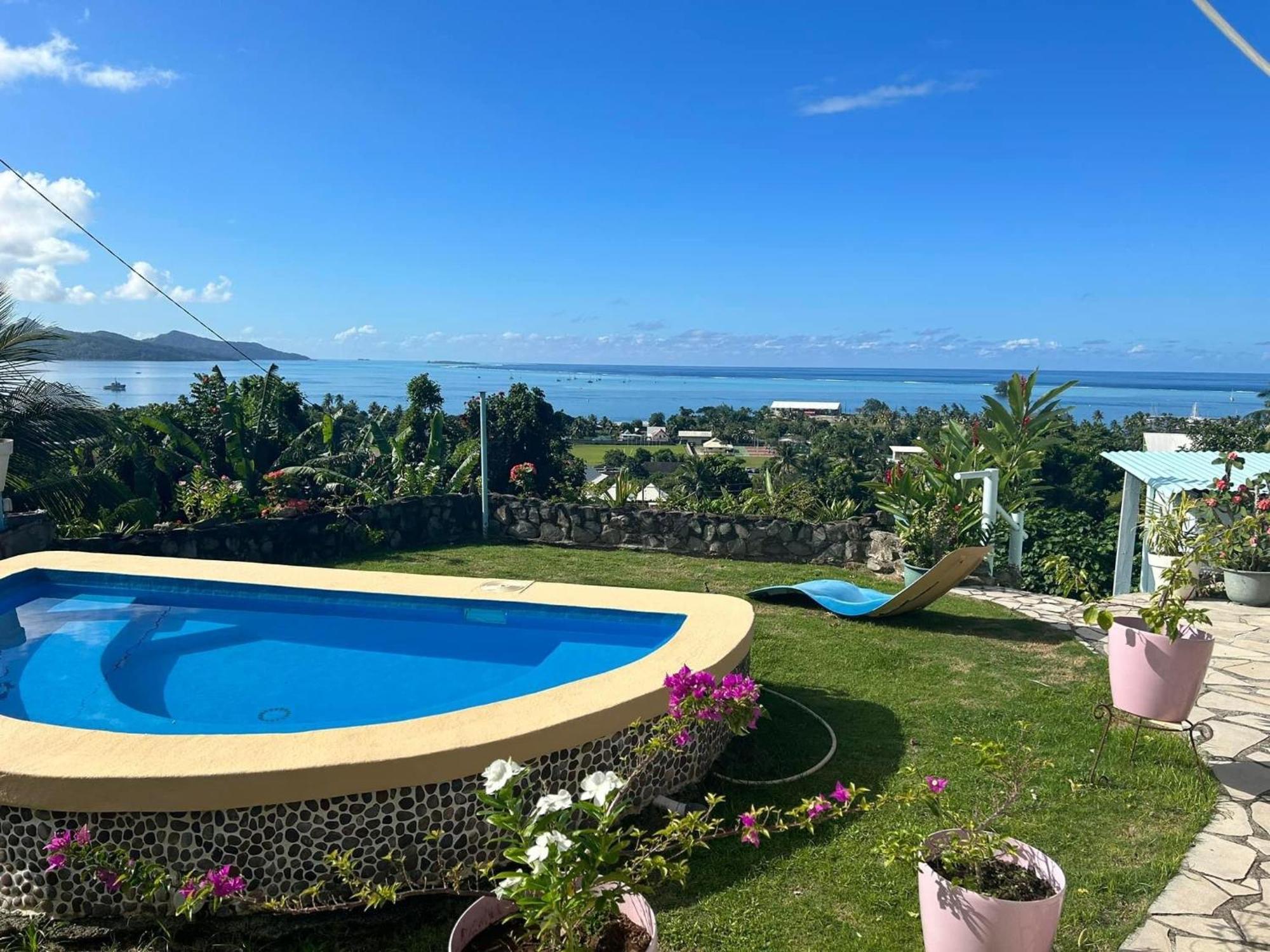 Raiatea Bellevue Hotel Uturoa Ngoại thất bức ảnh